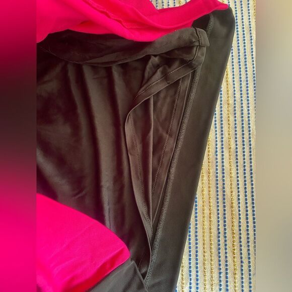 ALEXANDER WANG MIDI DRESS Black/pink Viscose Sleeveless Sz 4 NWT - Picture 11 of 16